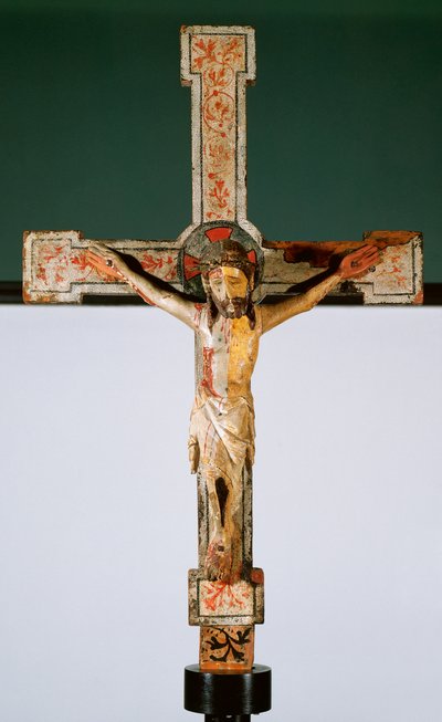 Gekreuzigter Christus (Christus patients) von Romanesque
